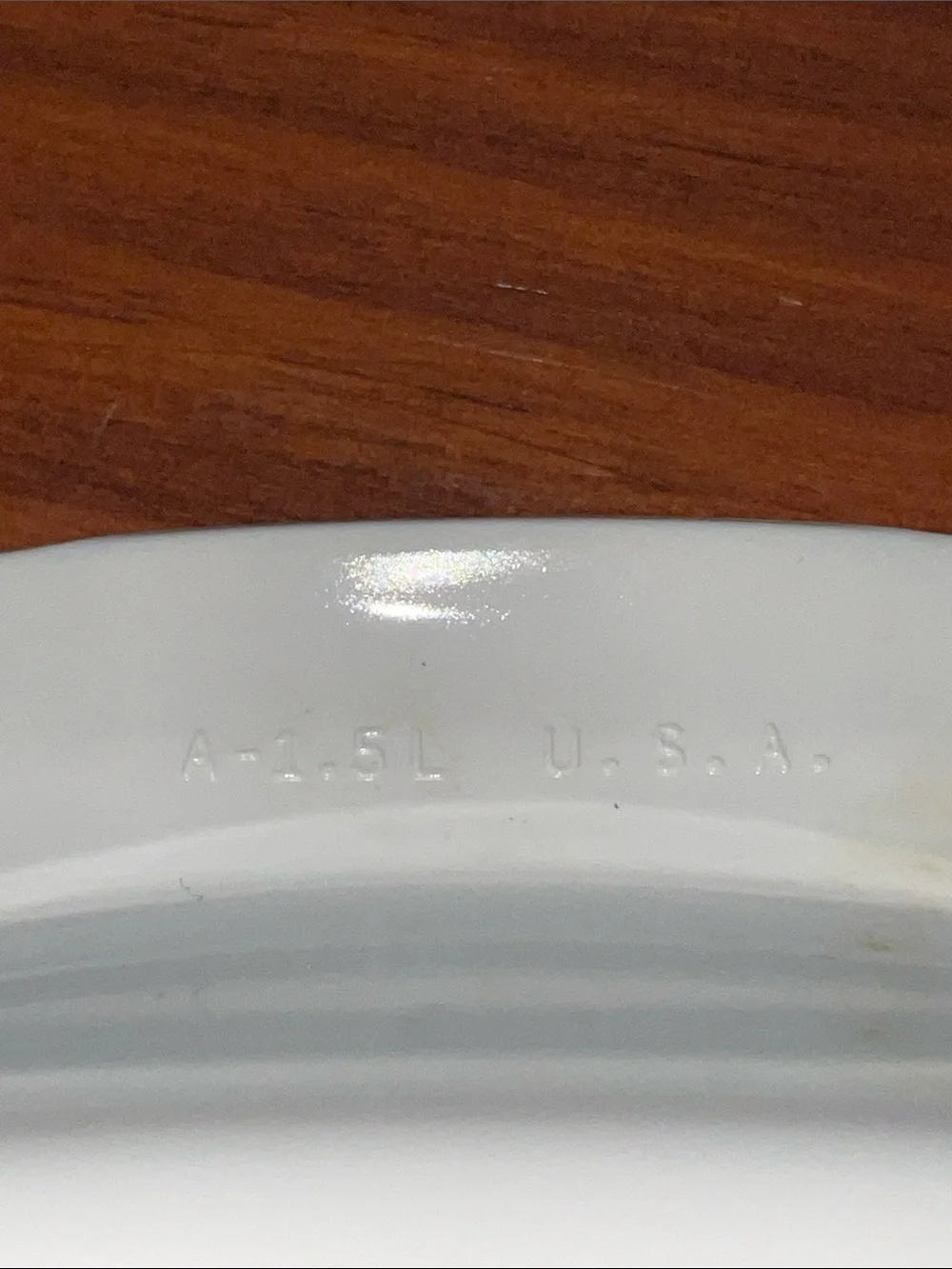 Vintage CorningWare Blue Dusk A-2-B 2L Casserole Dish Glass Lid USA